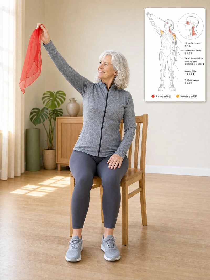 Section 1, movement 3 demonstration with supporting anatomy detail