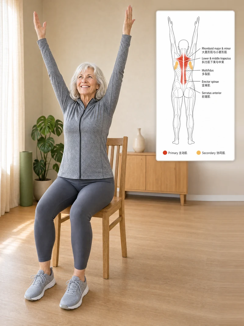 Section 2, movement 2 demonstration with supporting anatomy detail