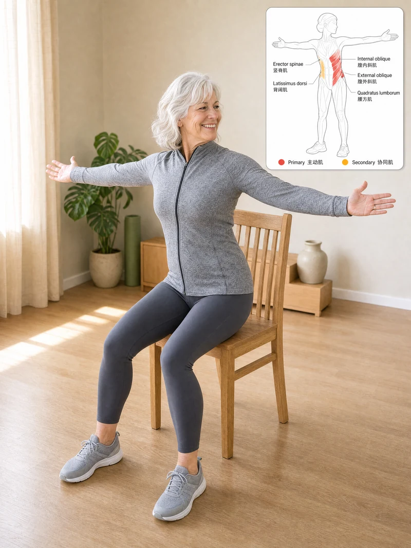 Section 5, movement 1 demonstration with supporting anatomy detail