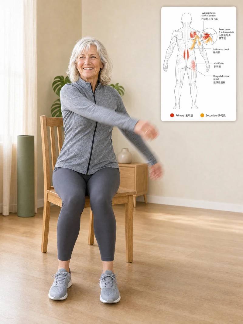 Section 5, movement 4 demonstration with supporting anatomy detail