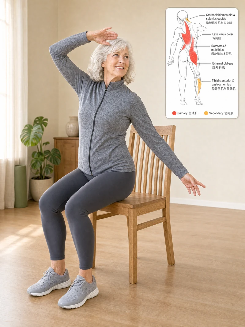 Section 6, movement 1 demonstration with supporting anatomy detail