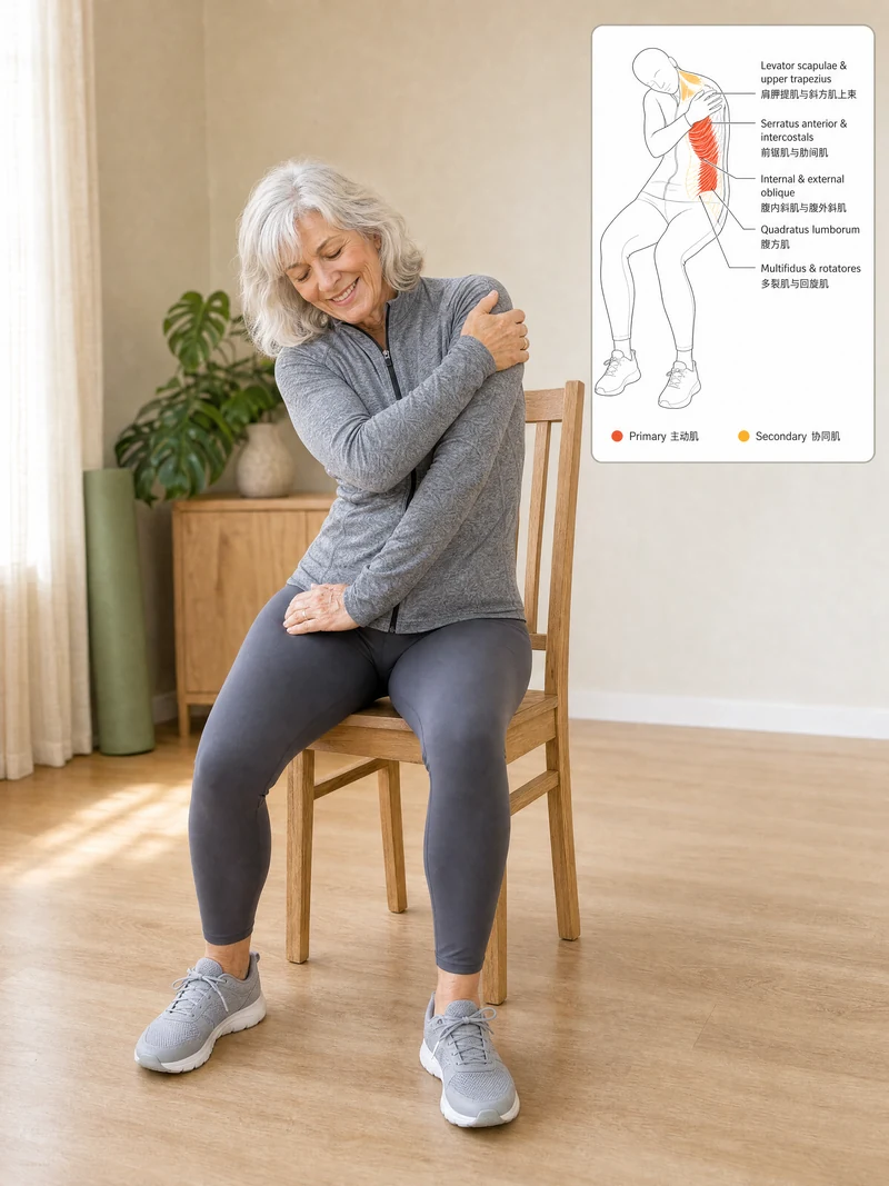 Section 6, movement 4 demonstration with supporting anatomy detail